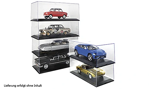 Vitrína MCG na model 1:18 čirá s podstavcem