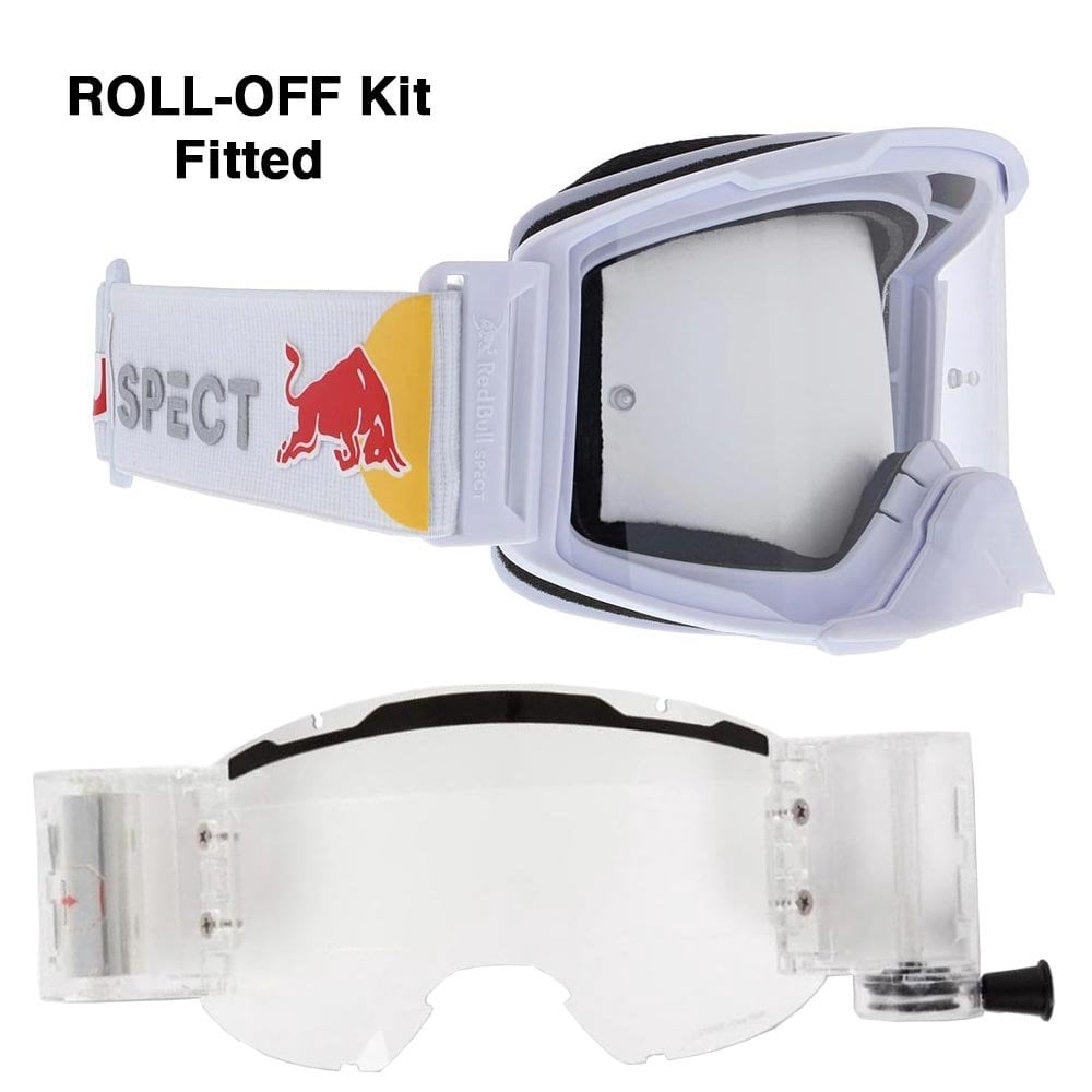 Red Bull Spect STRIVE systém ROLL OFF s čirým plexi