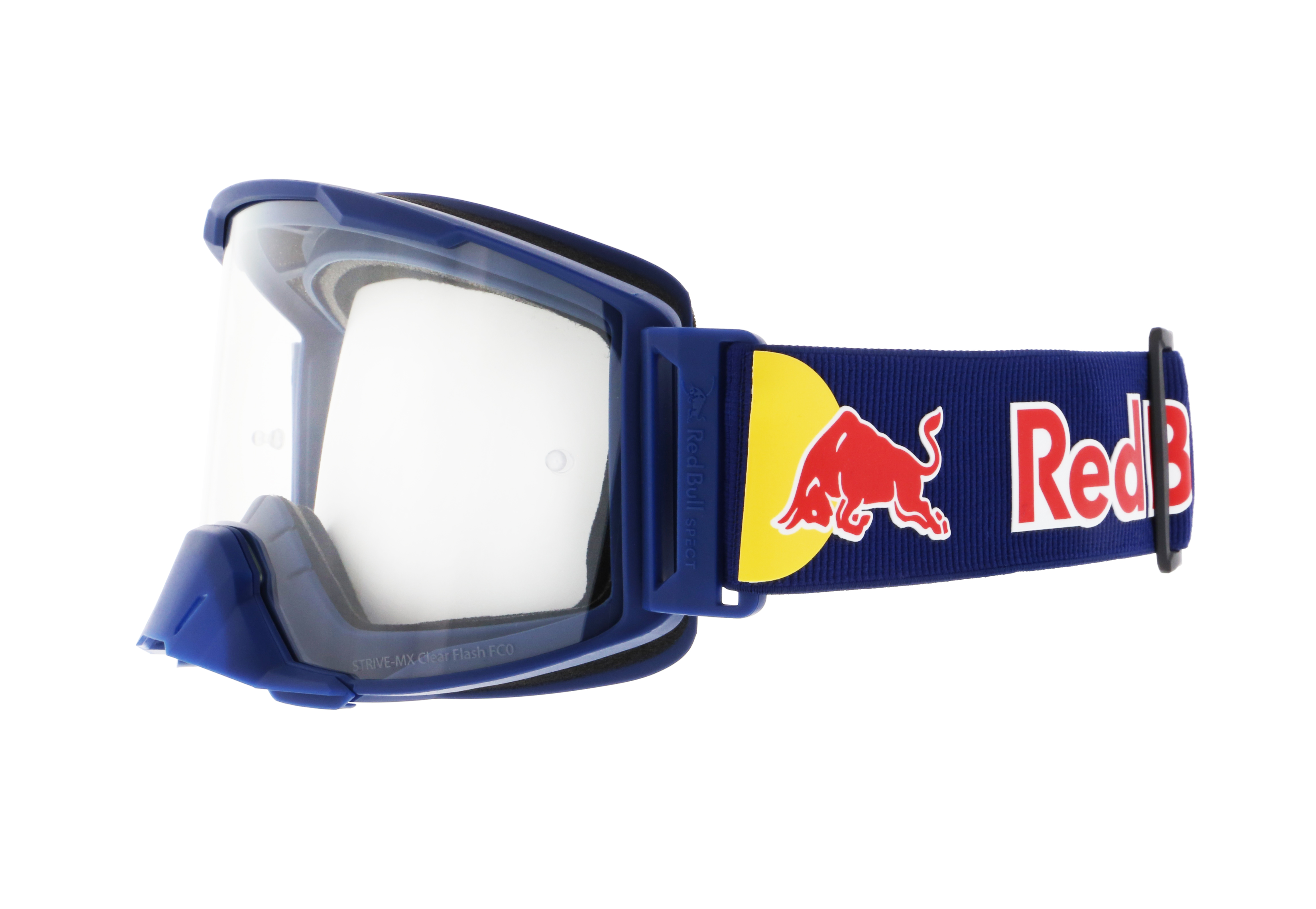 Red Bull Spect motokrosové brýle STRIVE tmavě modré s čirým sklem