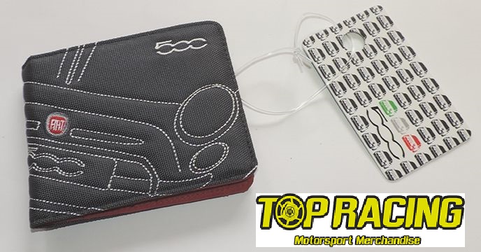 Peněženka Fiat světle šedá oficiální produkt