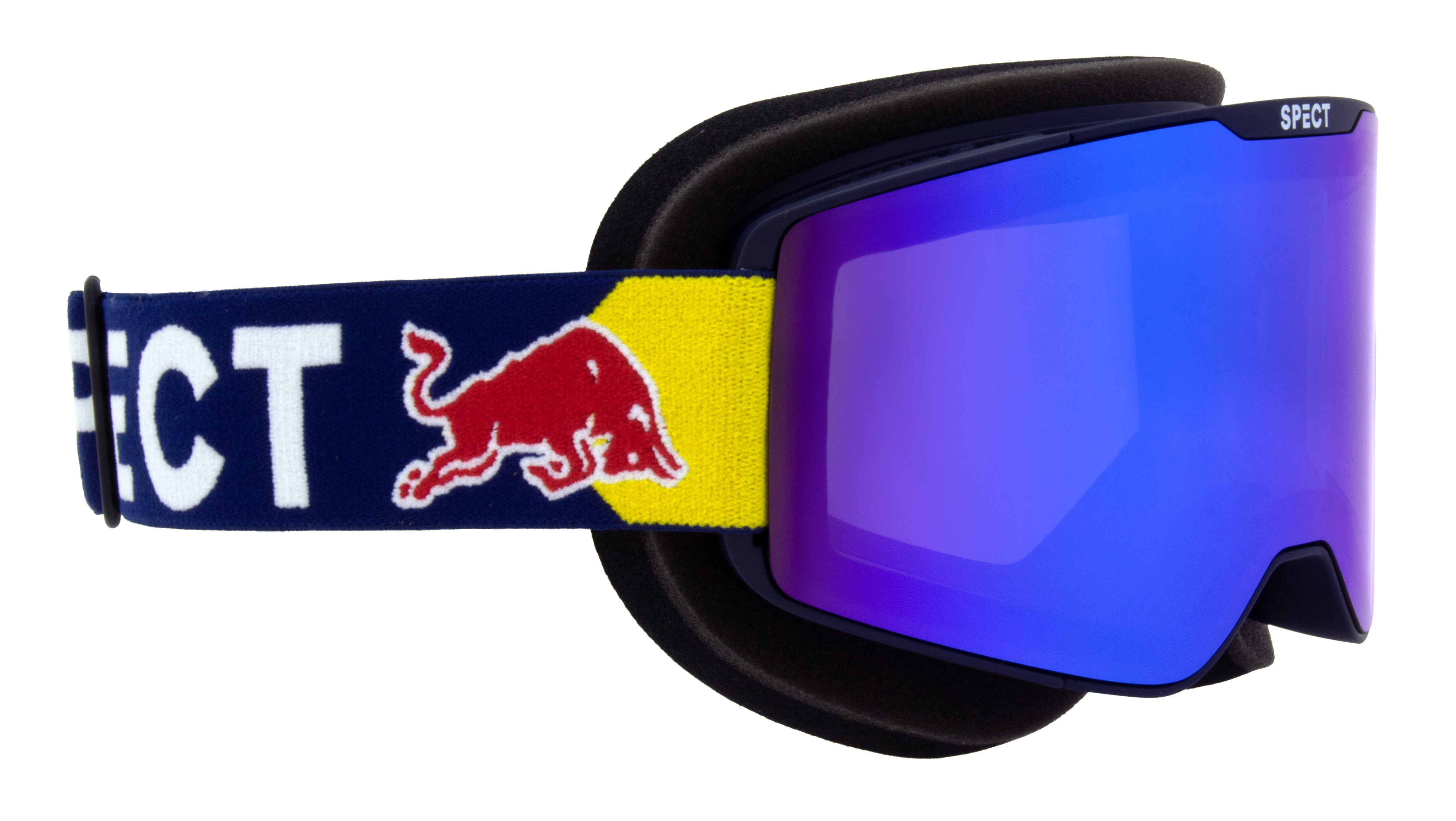 Red Bull Spect motokrosové brýle na snowcross TORP modré s modrým sklem