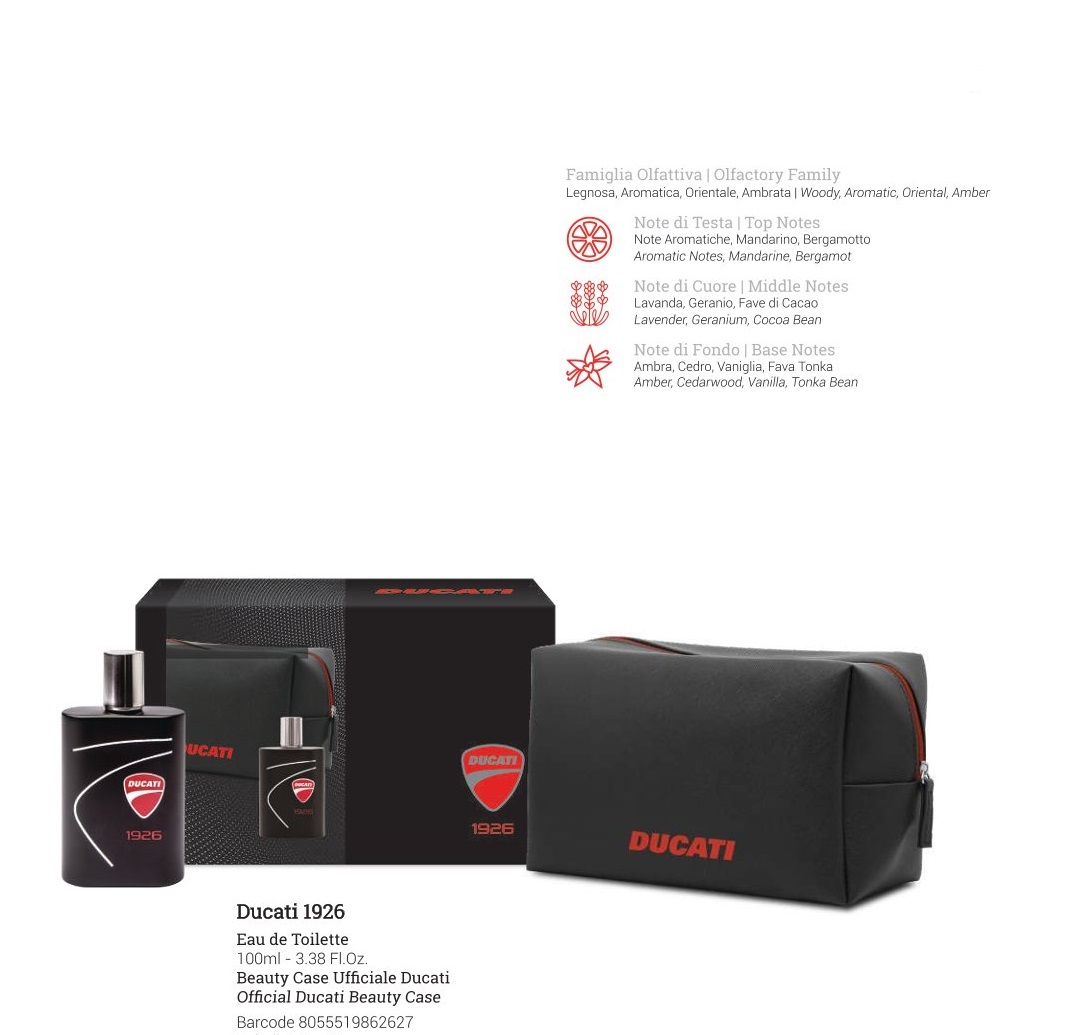Ducati 1926 toaletní voda 100 ml + kosmetická taška