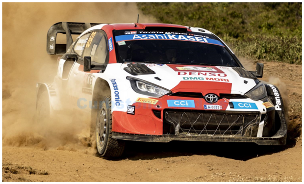 Model Toyota GR Yaris Rally1, No.69, Rallye WM, Safari Rally, K.Rovanperä/J.Halttunen, 2022 1:43