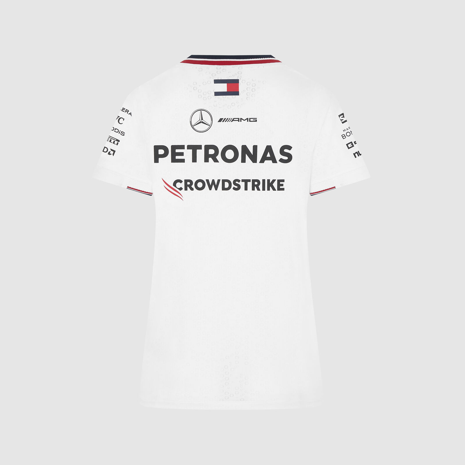Dámské týmové tričko Mercedes AMG F1 bílé - M