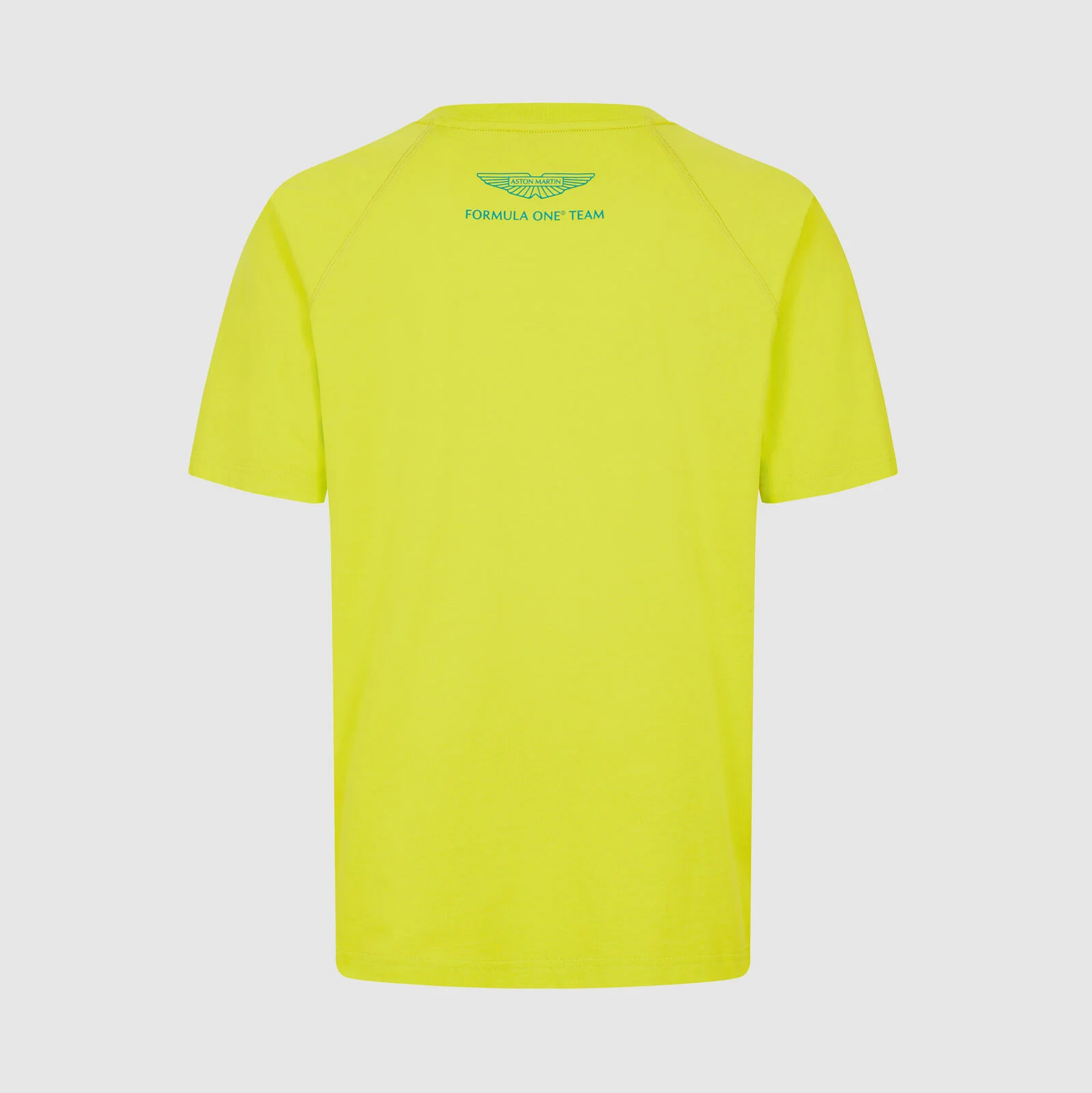 Aston Martin F1 Team volnočasové tričko LOGO světle žluté