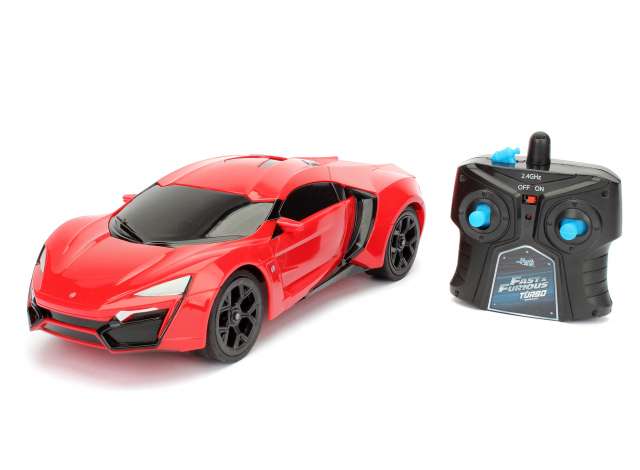 Model Rychle a Zběsile Lykan Hypersport na dálkové ovládání 1:16