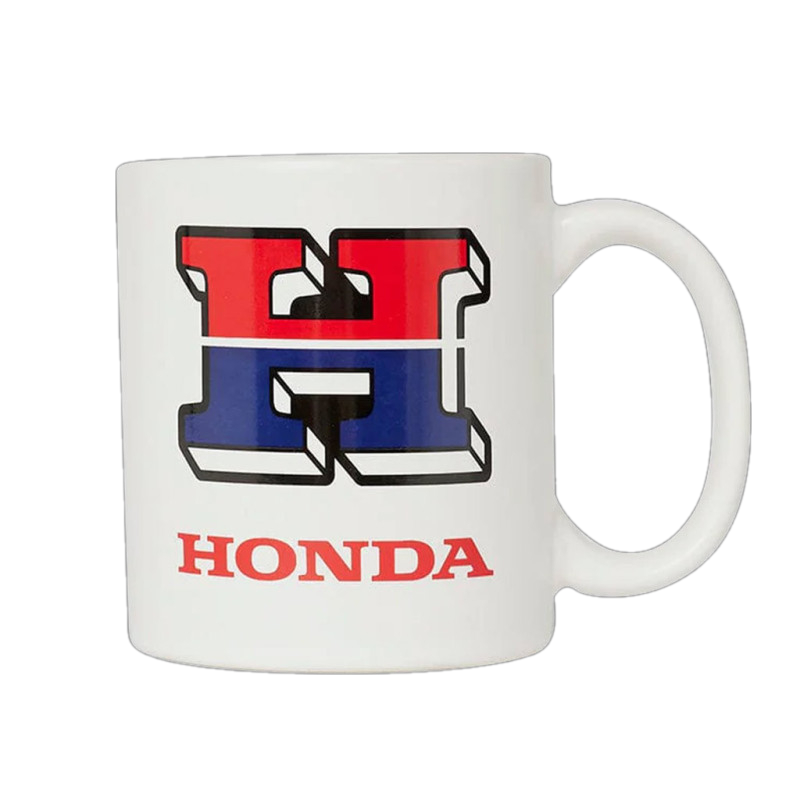 Fanouškovský hrnek HRC Honda bílý