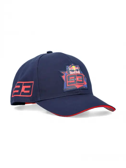Kšiltovka Marc Marquez 93 - Red Bull se zahnutým kšiltem