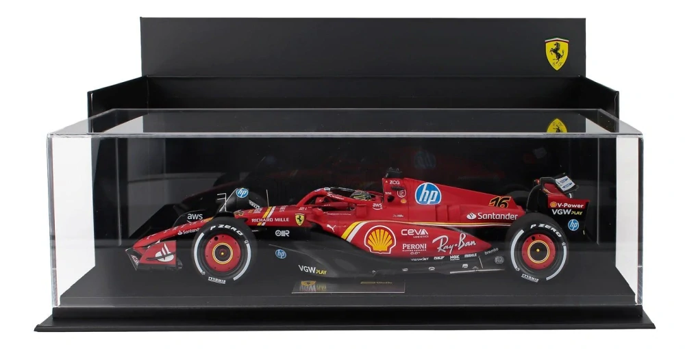 Model LookSmart Scuderia Ferrari SF-24 Ch. Leclerc Monza GP 2024 1:18