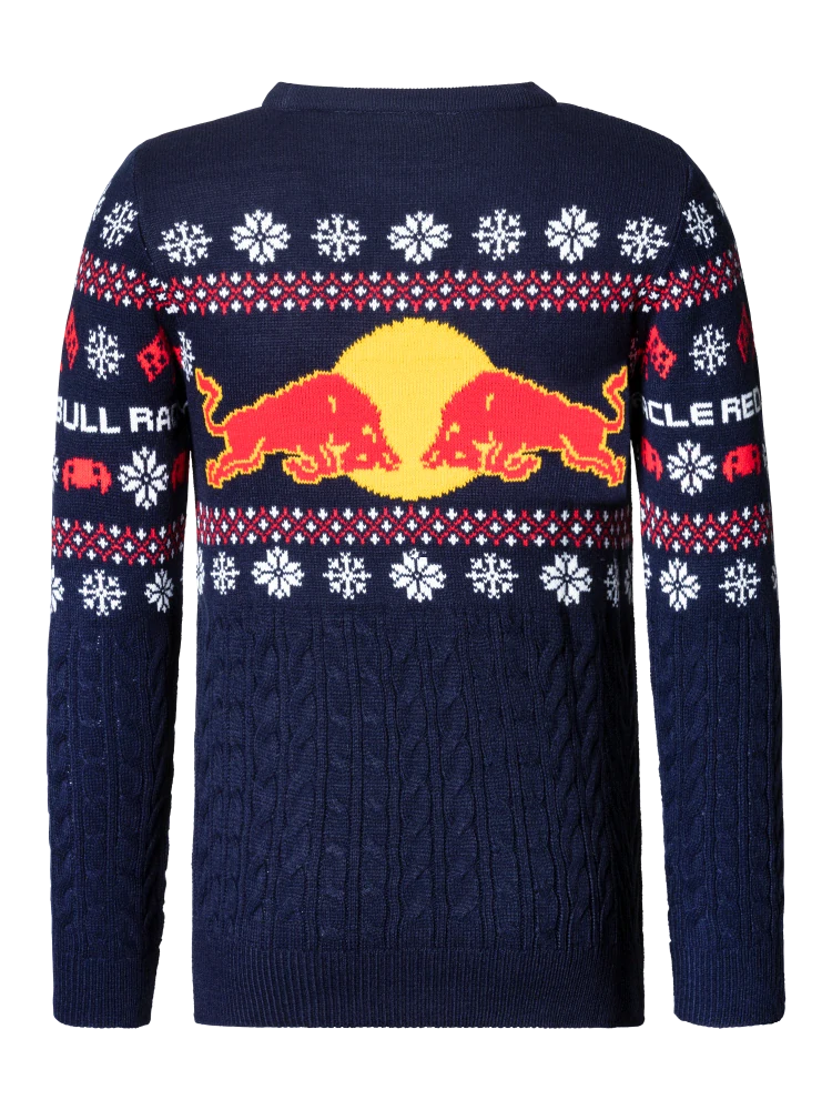Zimní svetr Oracle Red Bull Racing - vánoční edice - XS