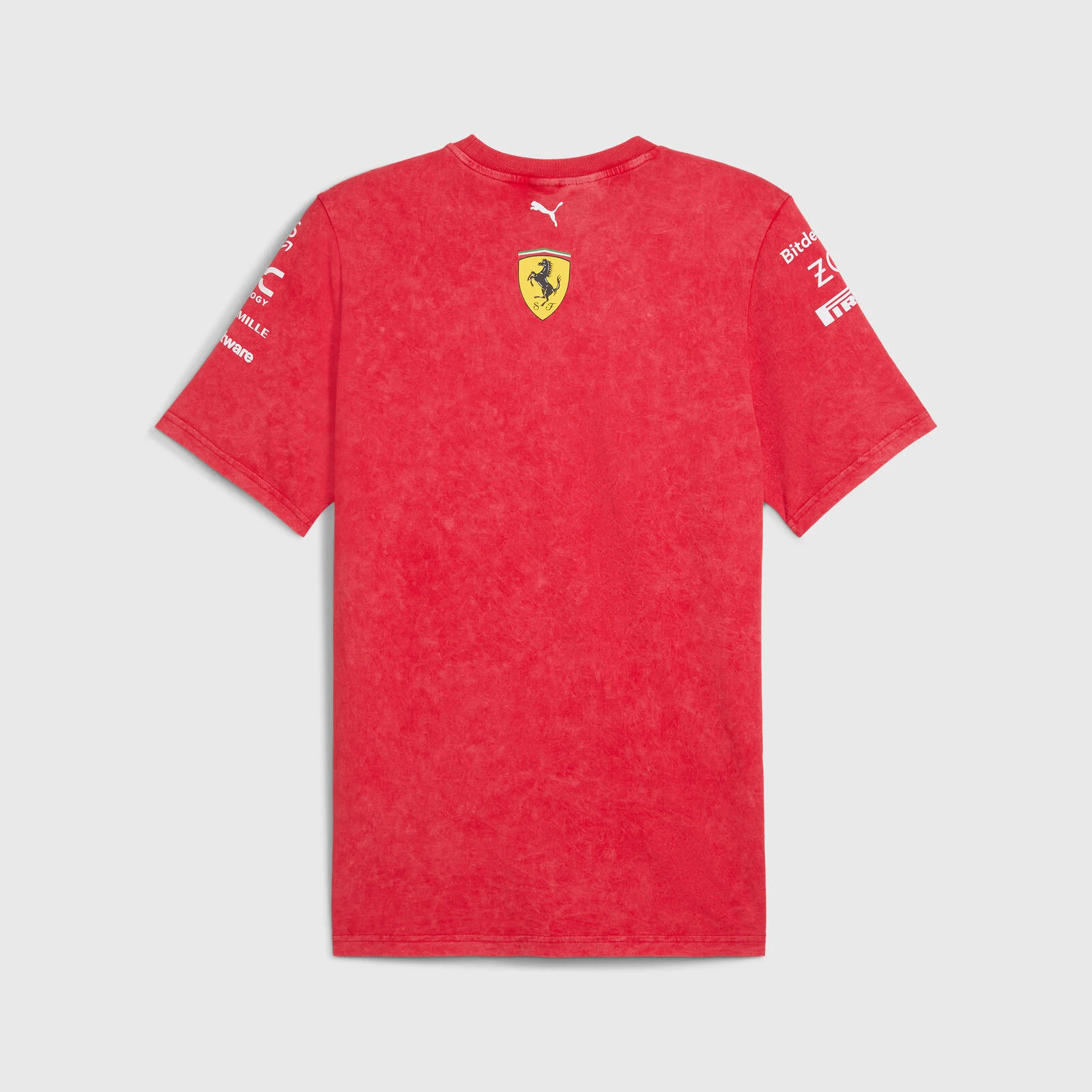 Týmové tričko Scuderia Ferrari F1 červené - desert sun - XL