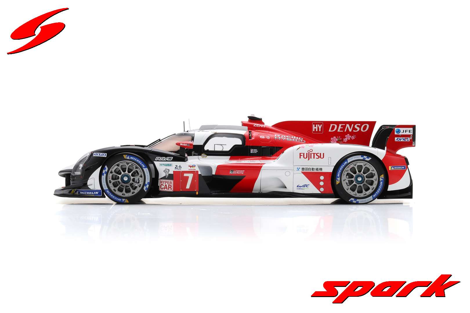 Model Spark Toyota GR010 24H Le Mans 2023 1:18 N.7