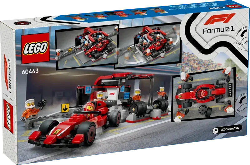 LEGO stavebnice Ferrari - box Formule 1 - edice city