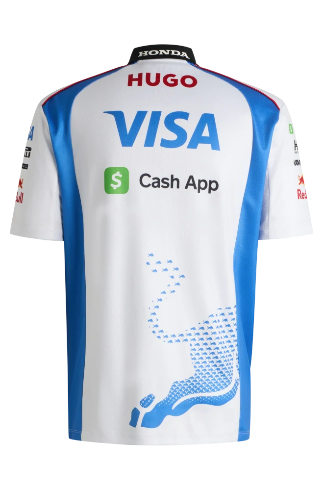Týmová polokošile Visa Cash APP RB s logy sponzorů