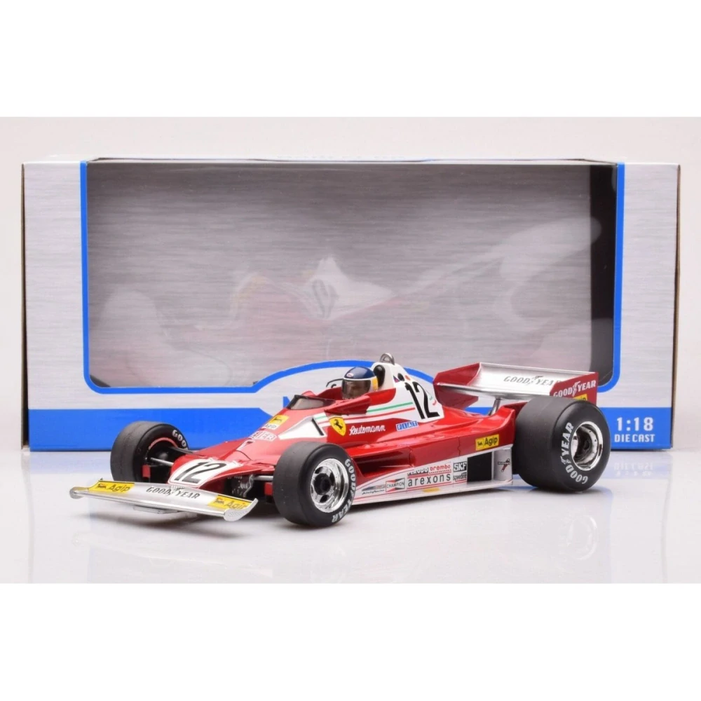 Model MCG Ferrari 312 T2B #11 VC Švédsko GP 1977 Carlos Reutemann 1:18