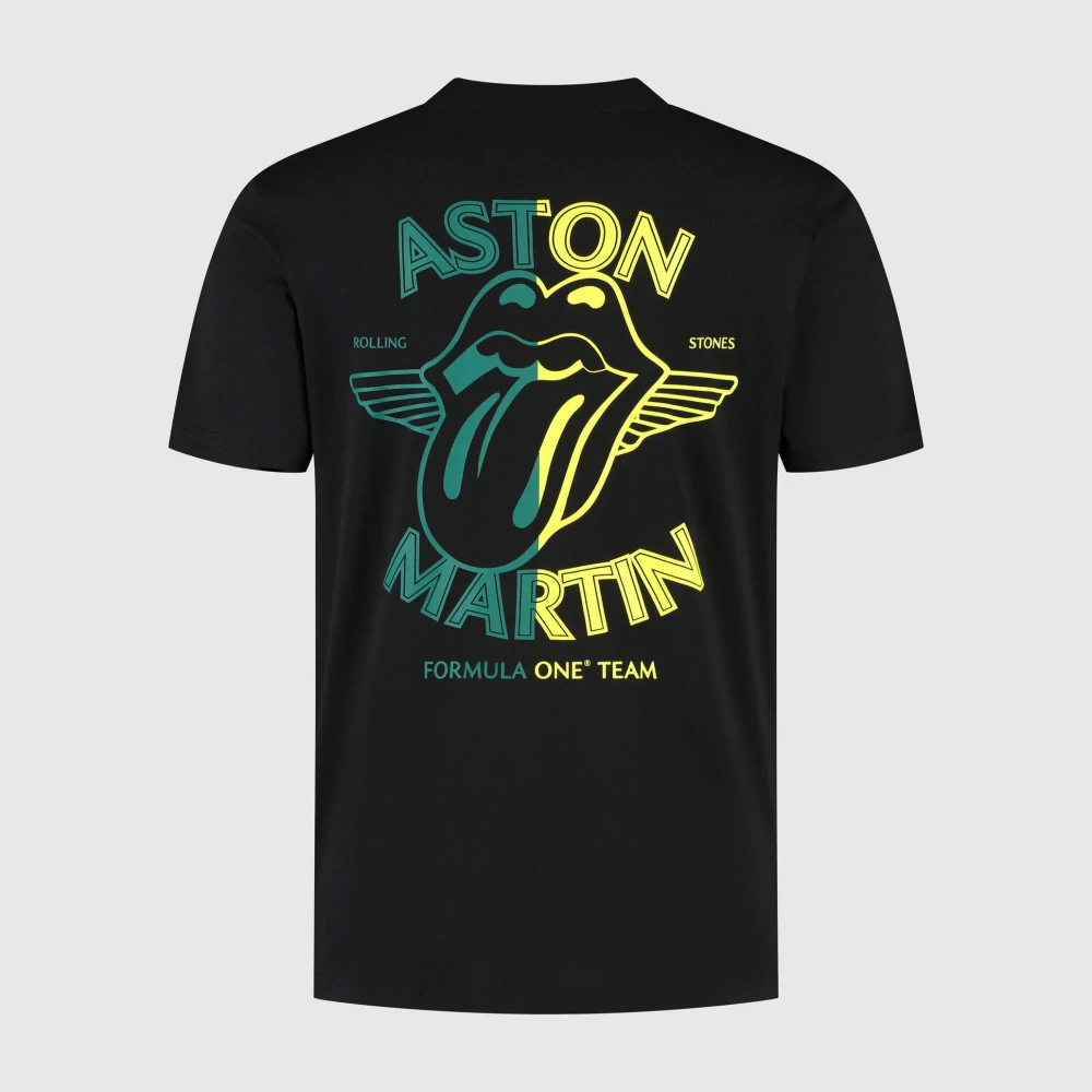 Fanouškovské tričko Aston Martin F1 Team edice Rolling Stones - M