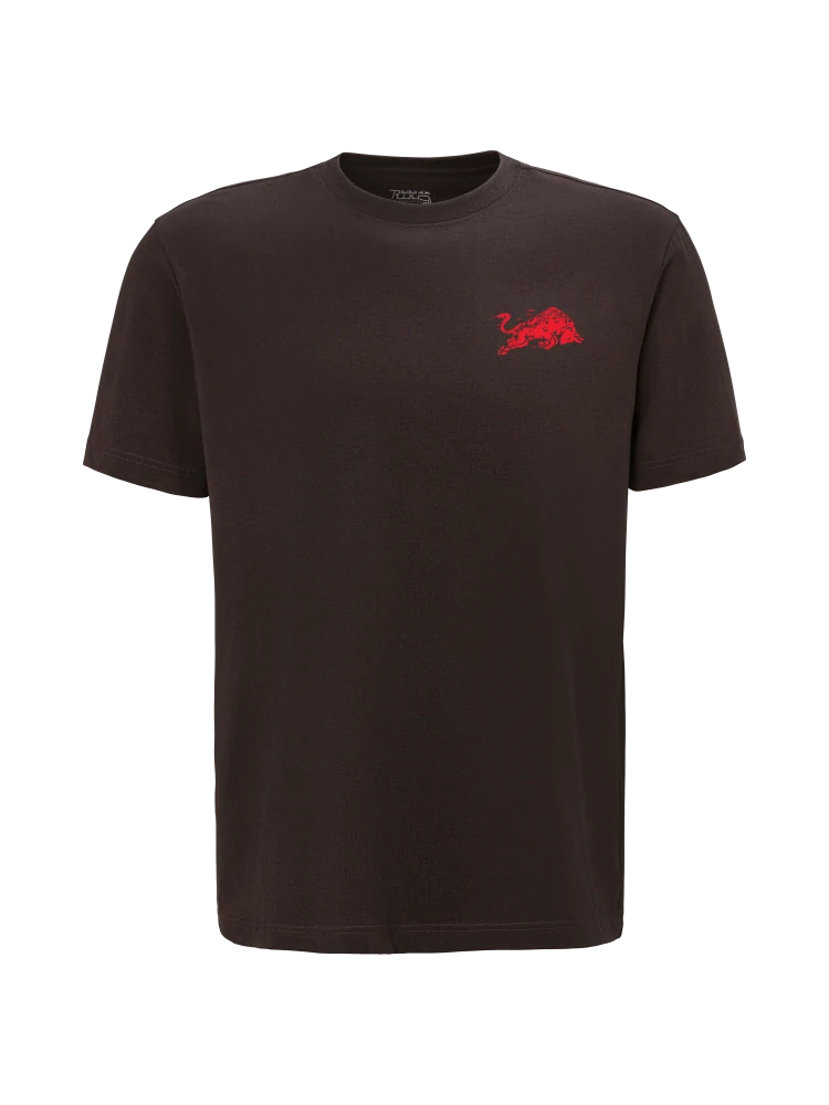 Fanouškovské tričko Red Bull Ring TRACK černé s motivem RRI - XL