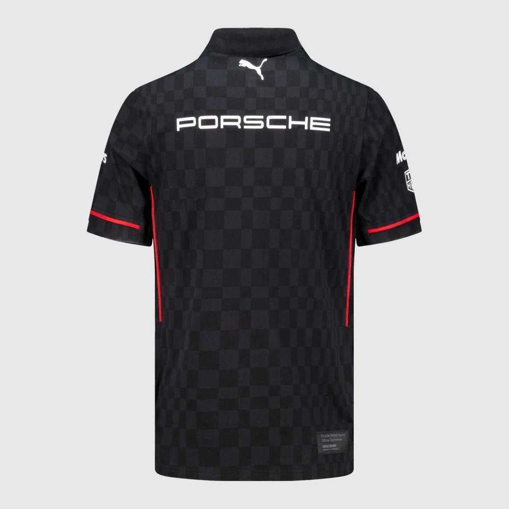Týmová polokošile Porsche Motorsport s logy sponzorů