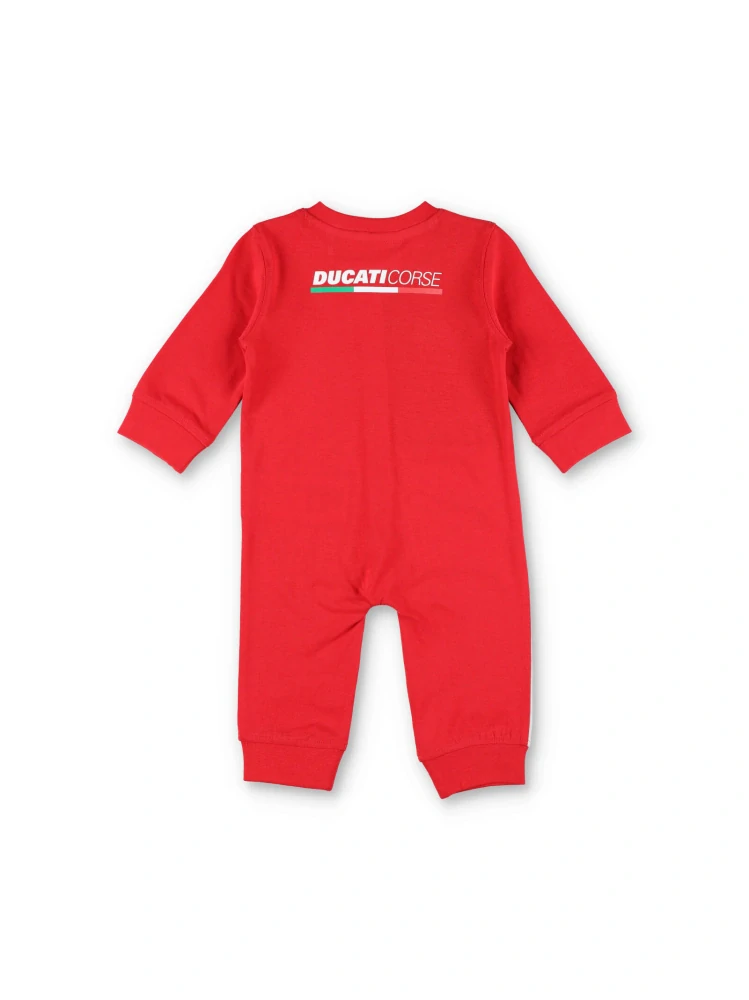 Dětské pyžamo Ducati Corse s nápisem Ducati