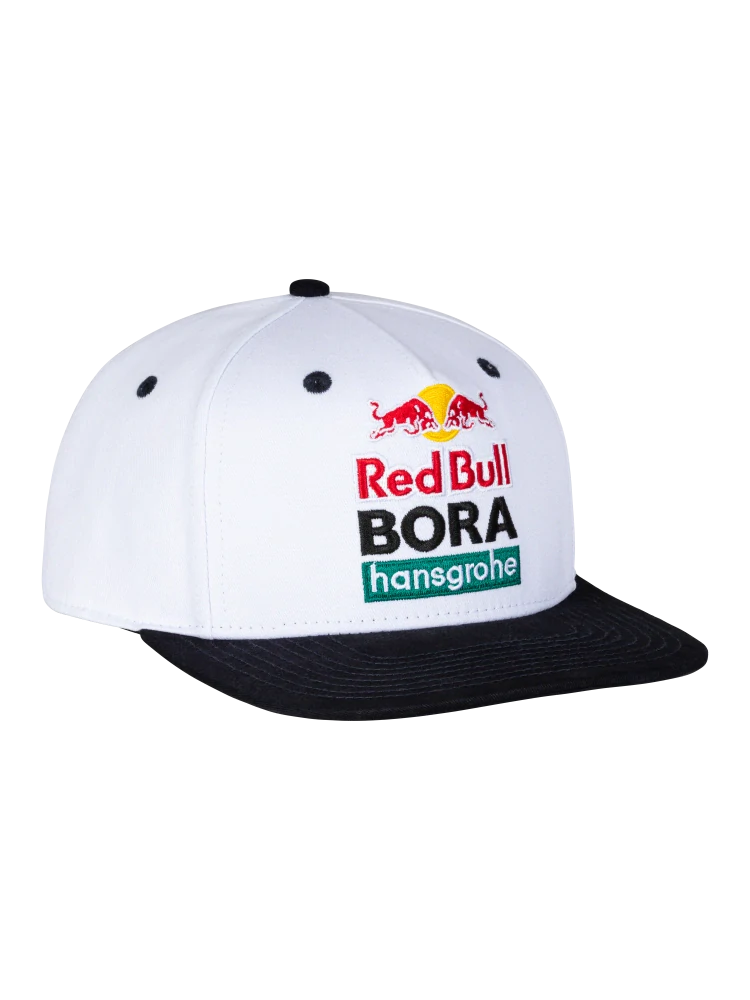Fanouškovská kšiltovka Red Bull Bora Hansgrohe s rovným kšiltem
