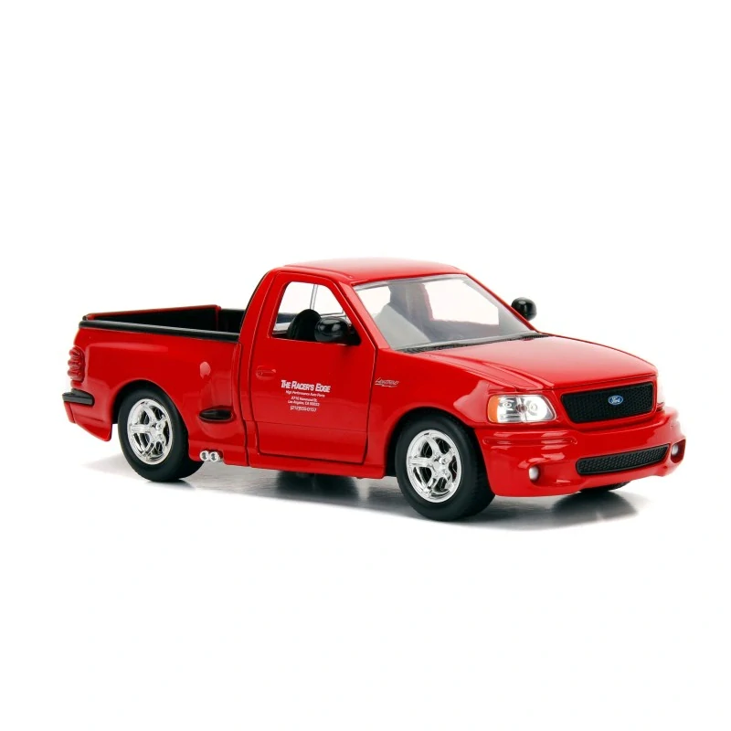Model Rychle a Zběsile Ford F-150 SVT Lightning Brian's FF 1999 1:24 červený