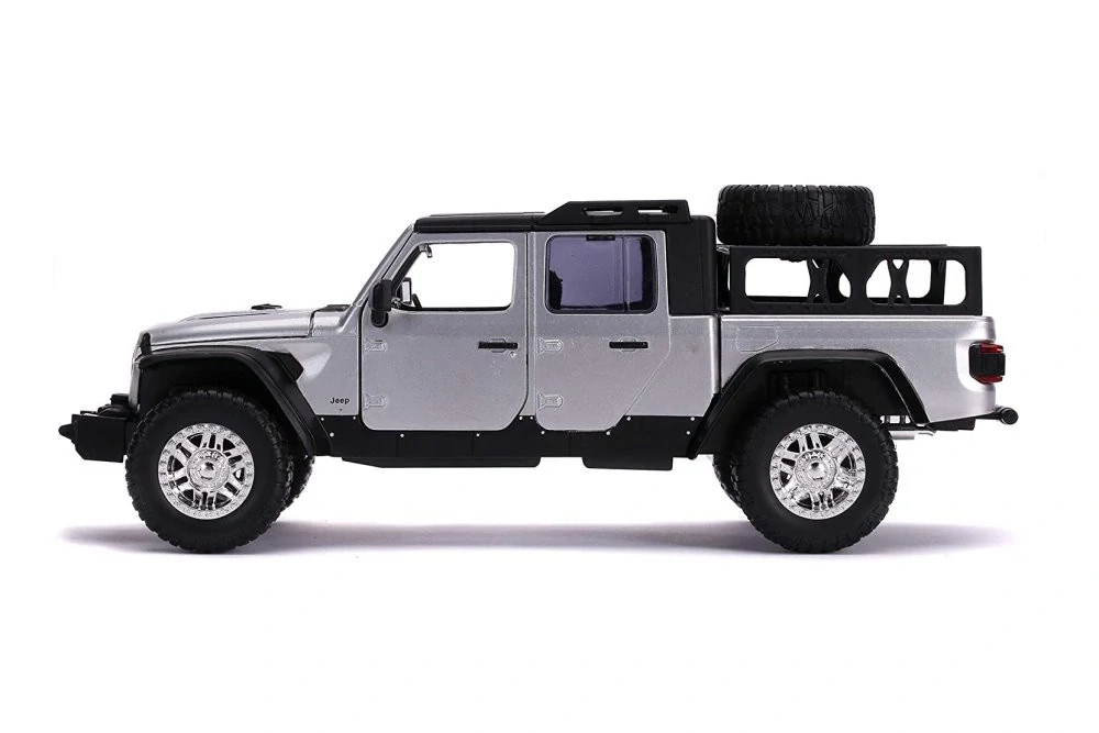 Model Rychle a zběsile JEEP Gladiator 2020 1:24 šedý