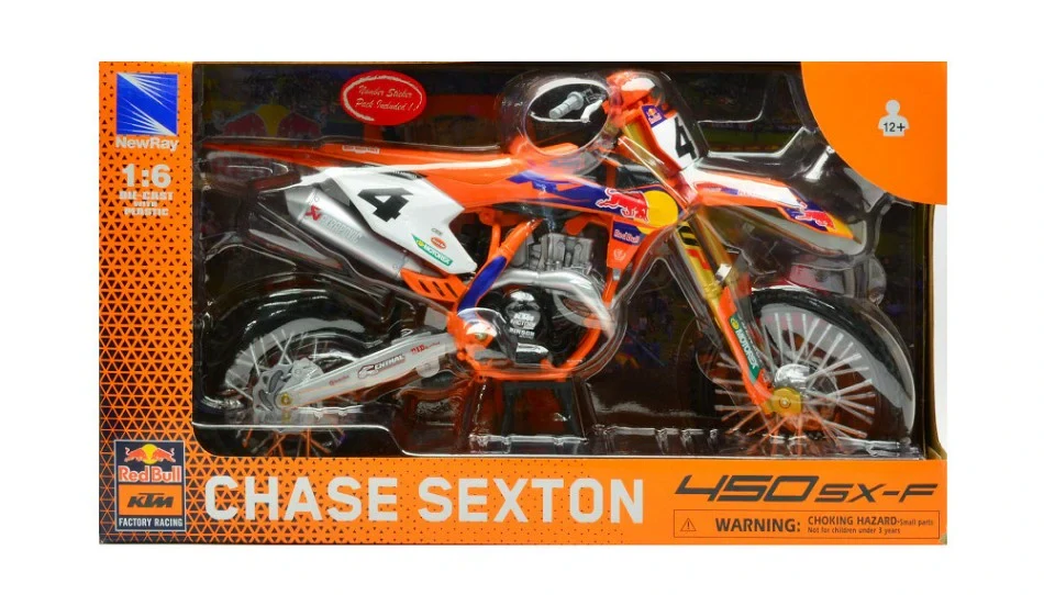 Model motocyklu KTM SX-F 450 CHASE SEXTON 1:6