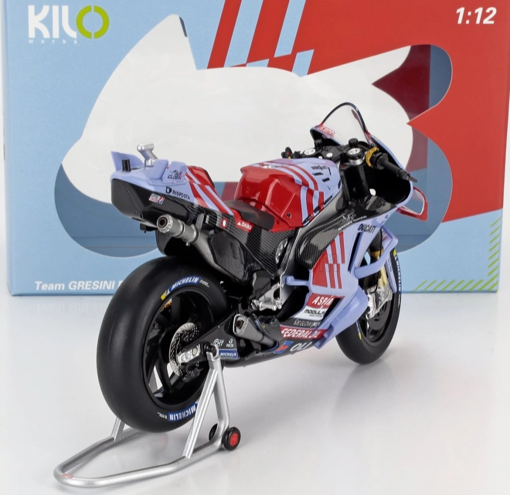 Model NZG MotoGP - Ducati GP23 Marc Marquez 1:12