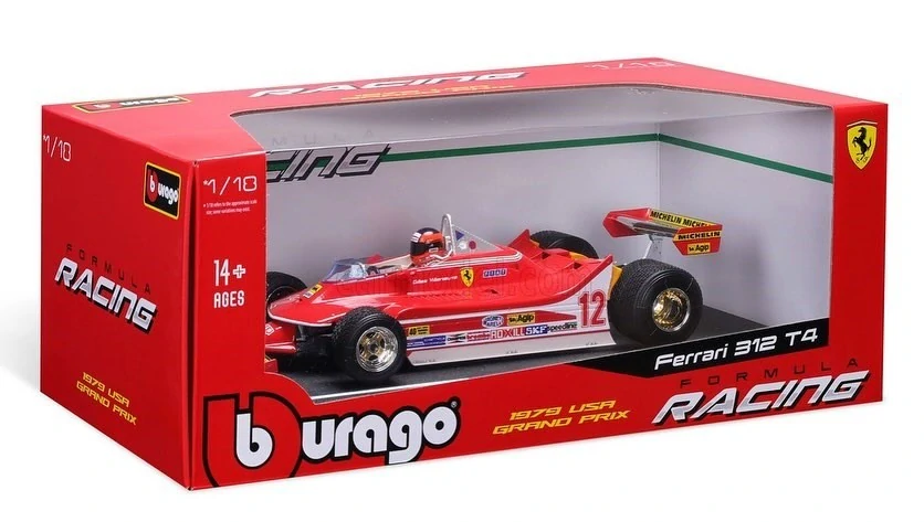 Model Ferrari F1 312T4 1979 USA GP G. Villeneuve 1:18