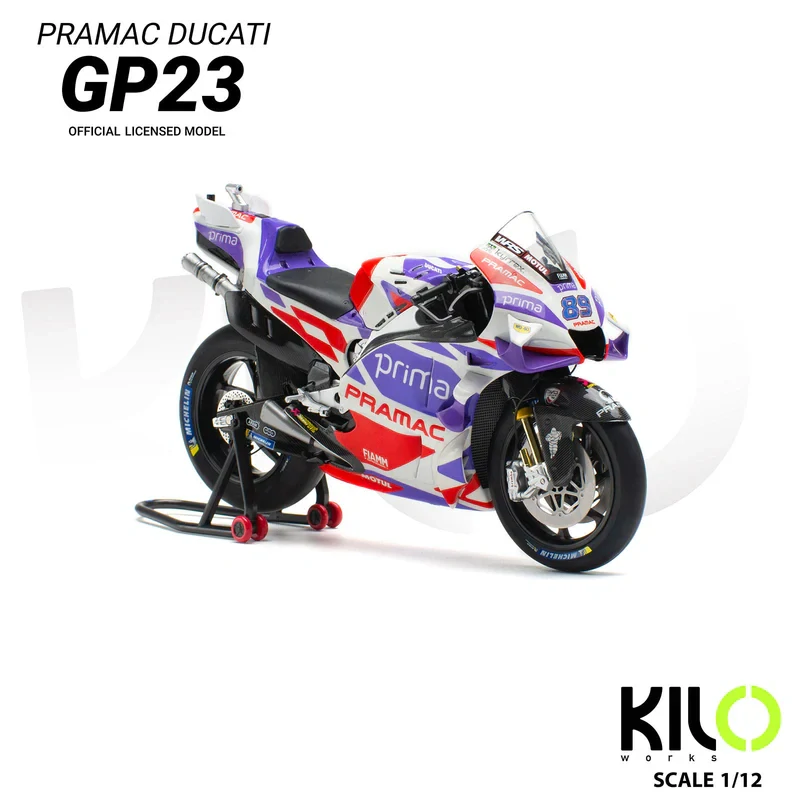 Model NZG MotoGP - Ducati GP23 Jorge Martin 1:12