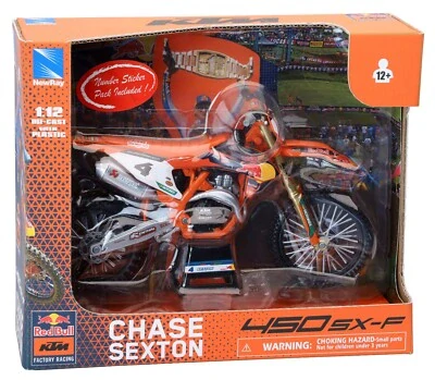 Model motocyklu KTM SX-F 450 CHASE SEXTON 1:12