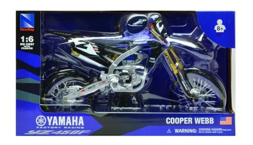 Model motocyklu YAMAHA YZ 450 F COOPER WEBB 1:12