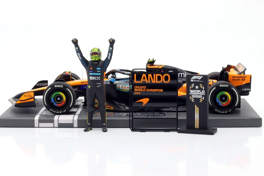 Model Minichamps McLaren MCL38 Lando Norris Abu Dhabi World Champion 1:18 2025