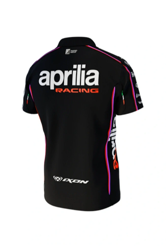 Týmová polokošile Aprilia Racing MotoGP s logy sponzorů