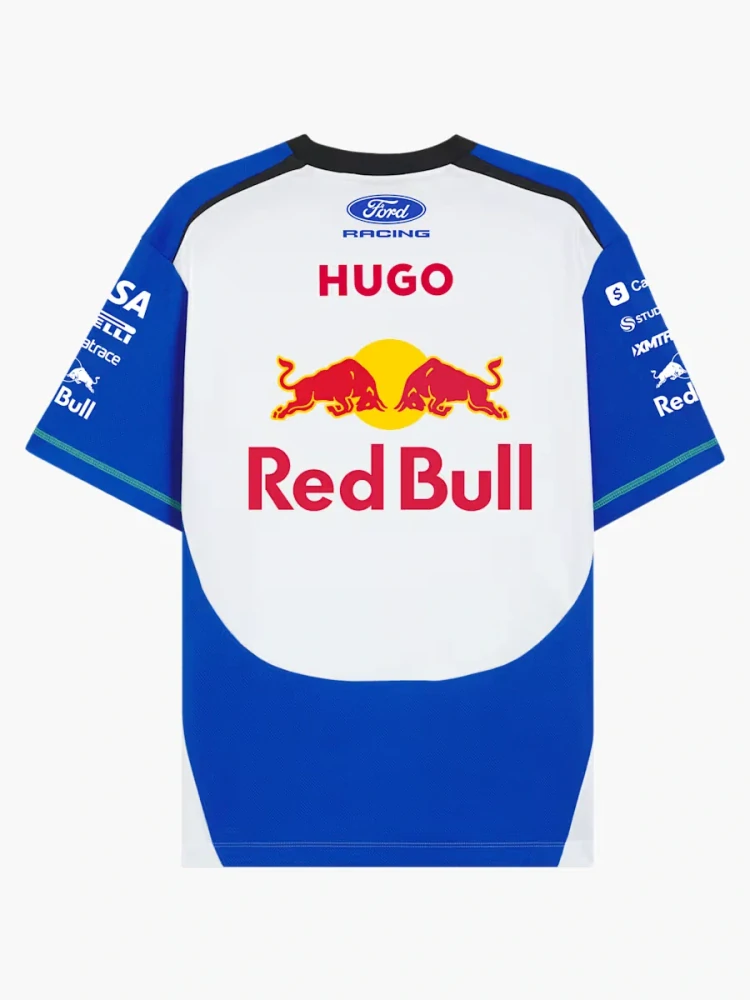 Tričko Visa Cash APP Racing Bulls s logy sponzorů - týmová edice - M