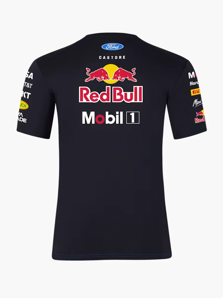 Tričko Oracle Red Bull Racing s logy sponzorů - týmová edice