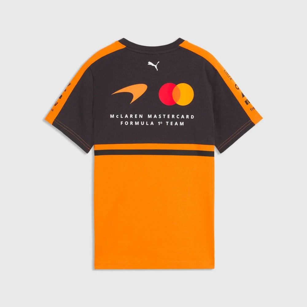 Dětské tričko McLaren F1 s logy sponzorů x Puma - týmová edice