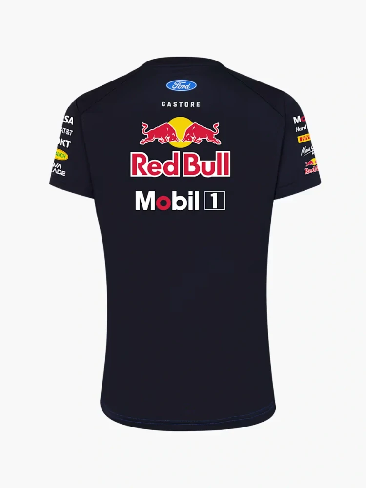 Dámské tričko Oracle Red Bull Racing s logy sponzorů - týmová edice - S