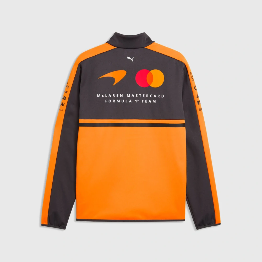 Softshell bunda McLaren F1 s logy sponzorů x Puma - týmová edice