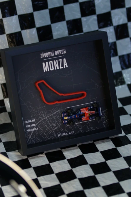 3D obraz PETROL ART Torro Rosso F1 STR3 - Sebastian Vettel - Monza