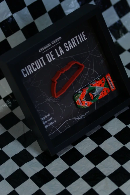 3D obraz PETROL ART Mazda 787B - Johnny Herbert - Le Mans