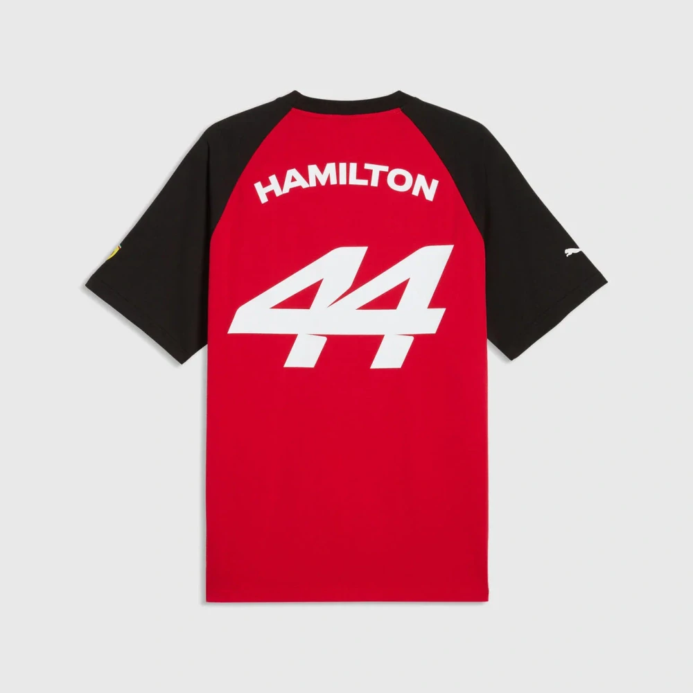 Tričko Lewis Hamilton Scuderia Ferrari F1 x Puma - fanouškovská edice - S