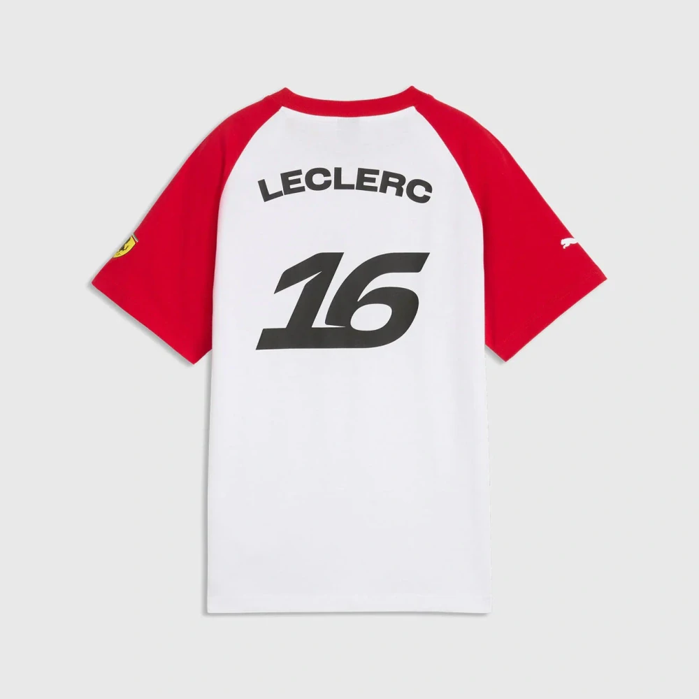 Dětské tričko Charles Leclerc Scuderia Ferrari F1 x Puma - fanouškovská edice - 164 CM