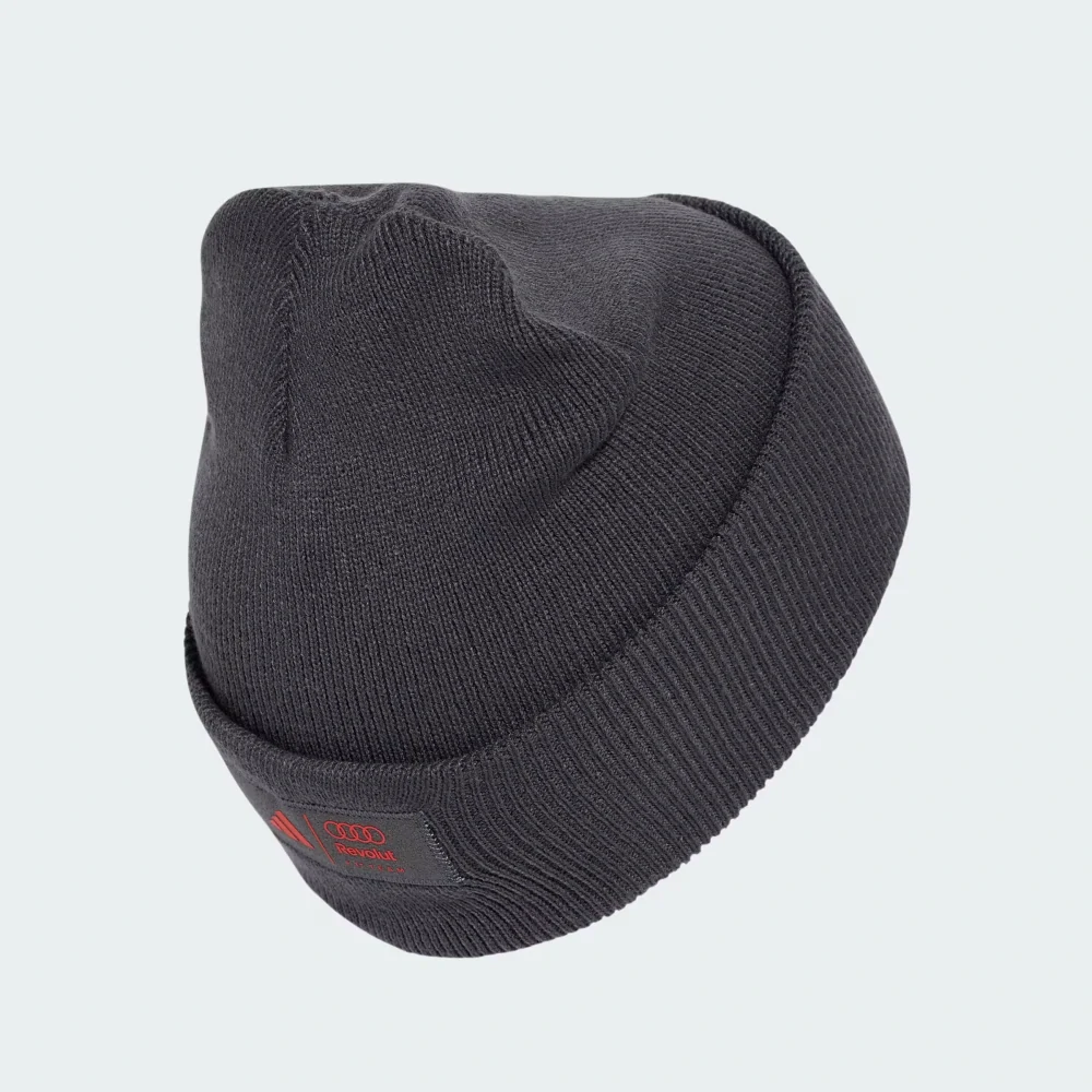 Zimní čepice Audi Revolut F1 tmavě šedá x Adidas - týmová edice