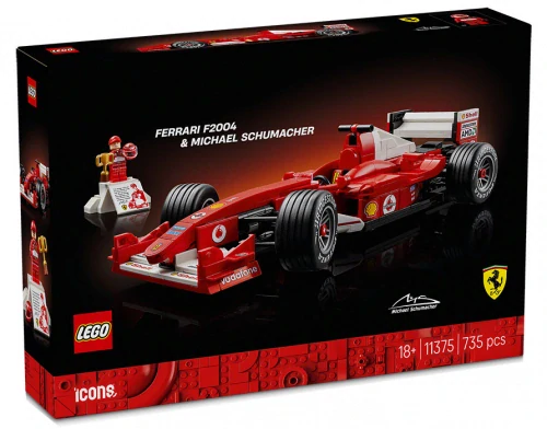 LEGO stavebnice Ferrari F2004 Michael Schumacher - edice icons
