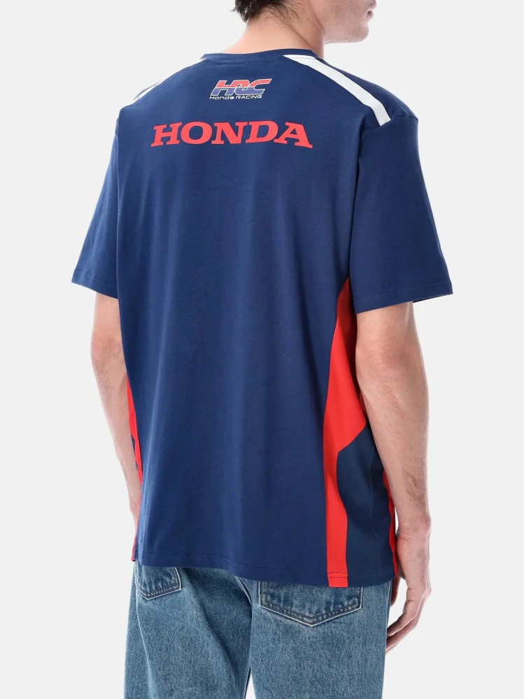 Fanouškovské tričko HRC Honda s logem modré