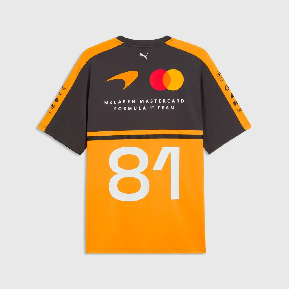 Tričko Oscar Piastri #81 McLaren F1 x Puma - týmová edice