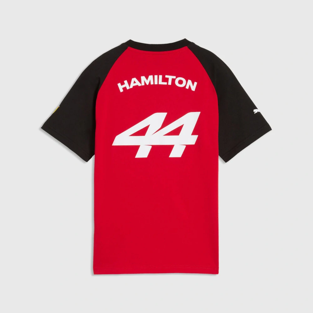 Dětské tričko Lewis Hamilton Scuderia Ferrari F1 x Puma - fanouškovská edice
