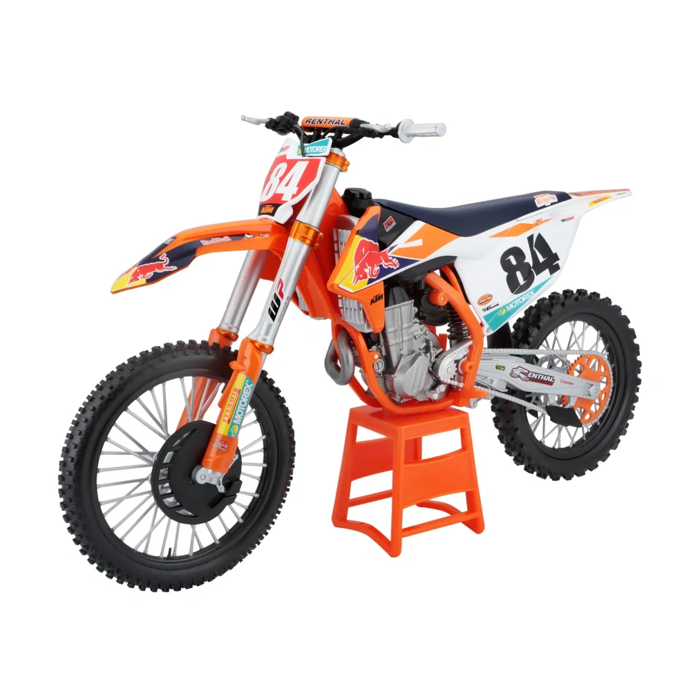 Model motocyklu Red Bull KTM 450 SX-F Jeffrey Herlings nr.84 1:6