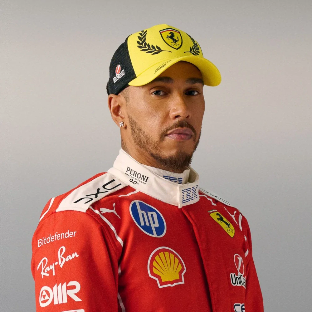 Kšiltovka Lewis Hamilton Scuderia Ferrari F1 x Puma - edice SILVERSTONE 2026